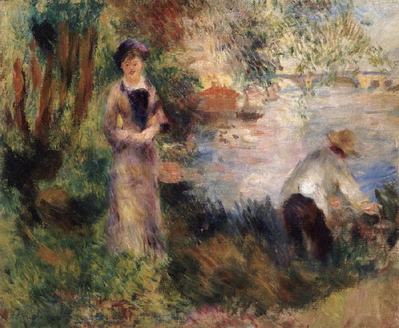 Pierre-Auguste Renoir On Chatou Island
